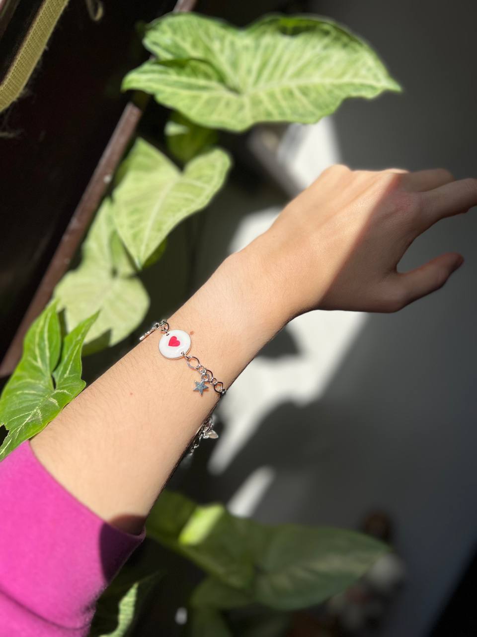 Pulsera Blooming en resina